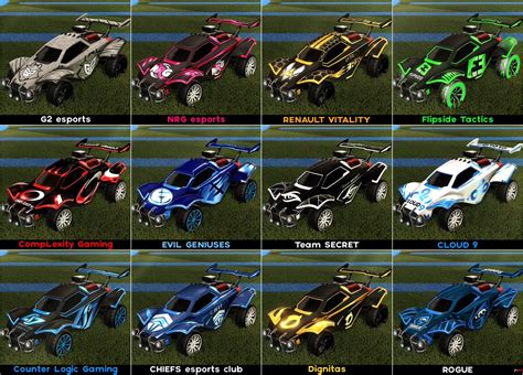 Alphaconsole On Twitter Hurricane Rl S Esports Decals And