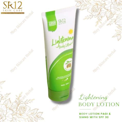 Jual Lightening Body Lotion With SPF 30 Pelindung Tubuh Matahari