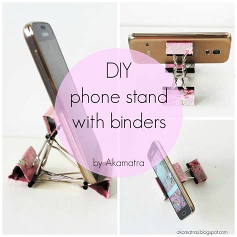 Diy Phone Stand You Can Make Easy By Yourself Cuethat Diy Phone