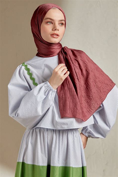 Glow Şal - Gül Kurusu