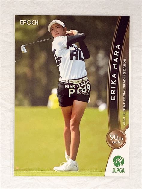 【未使用】 Epoch 2021 Jlpga Official Trading Cards 日本女子プロゴルフ協会 レギュラーカード 03