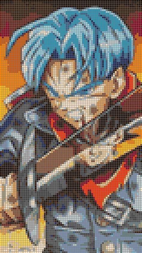 Dragon Ball Super Pixel Art Grid - Pixel Art Grid Gallery