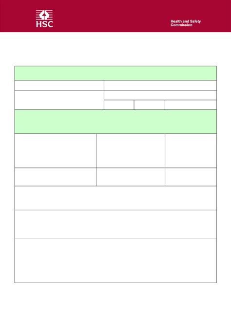 Coshh Assessment Form Edit Fill Sign Online Handypdf