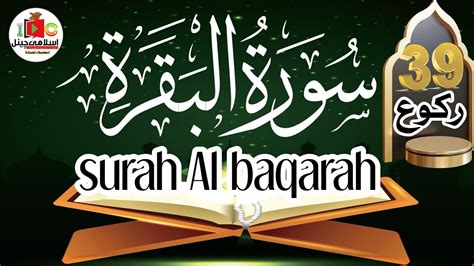 Surah Al Baqaarah Ruku By Mohd Salman With Arabic Text Hd