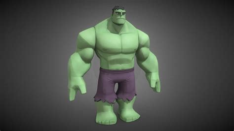 Disney Infinity : Hulk by Antoine | Download free STL model ...