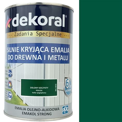 EMAKOL DO DREWNA I METALU ZIELONY SOCZYSTY P 0 9L 299024 Cena