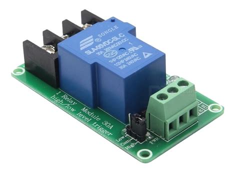 5 Modulo Relevador Relay 12v 30a Compatible Pic Plc Arduino Envío gratis