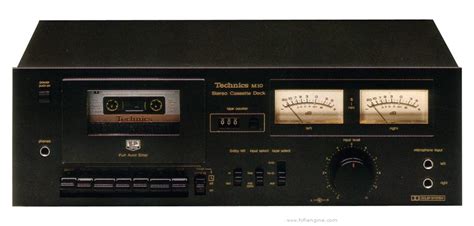 Technics Rs M Stereo Cassette Deck Manual Hifi Engine