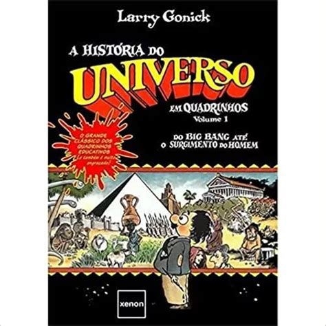 A História Do Universo Em Quadrinhos 2 Volumes De Larry Gonick Pela