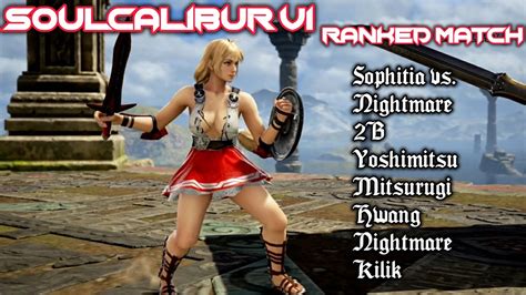 Soulcalibur Vi Ranked Match Sophitia Vs Various Volume Youtube