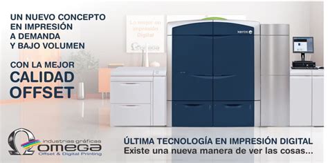 Nuevo Servicio Digital On Demand Imprenta Omega Industrias Gr Ficas