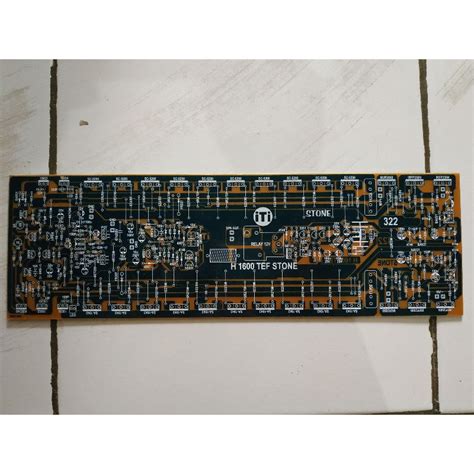 Jual PCB Power Amplifier H1600 TEF Class H 322 3U Heatshink Apex Class