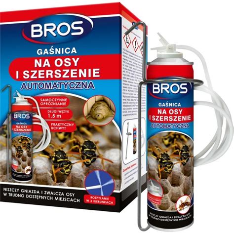 BROS GAŚNICA NA OSY I SZERSZENIE 400ML AUTOMATYCZNA