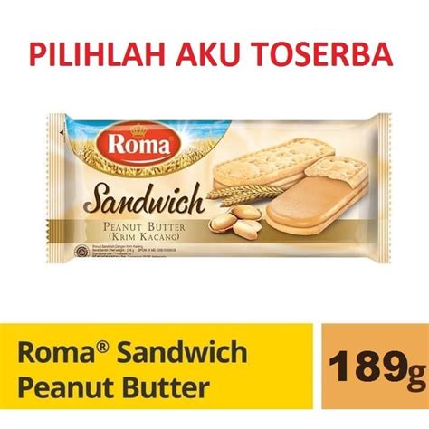 Jual Roma Sandwich Peanut Gr Harga Satuan Shopee Indonesia