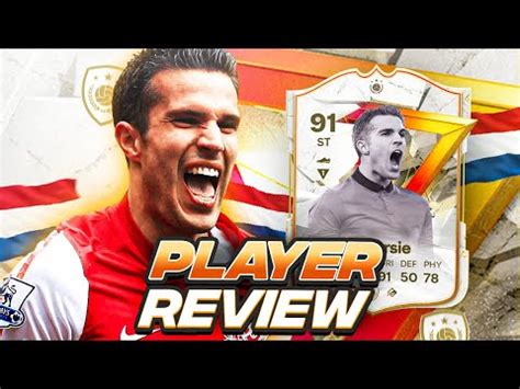 54 91 GOLAZO ICON VAN PERSIE PLAYER REVIEW FC 24 Ultimate Team