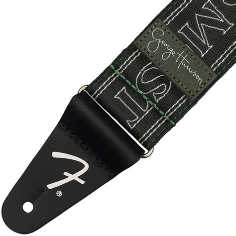 Fender USA George Harrison All Things Must Pass Logo Strap Green