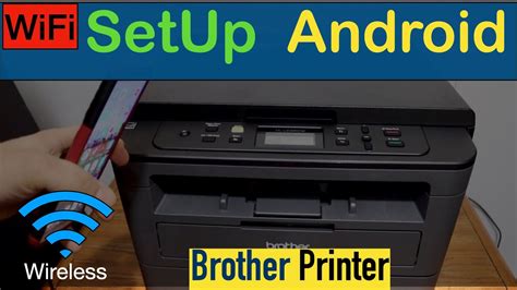 Brother Printer Wifi Setup For Android Youtube