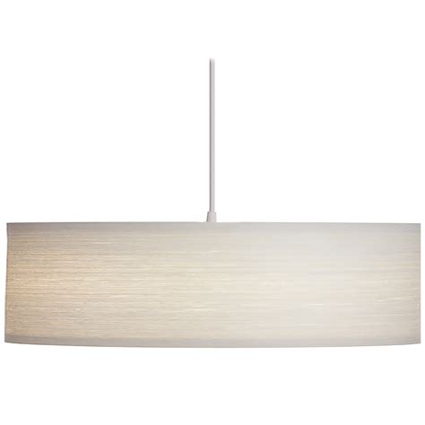 Mid Century Modern Wood Veneer 30 Drum Pendant For Sale At 1stDibs