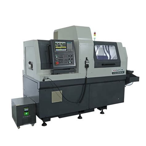 Swiss Type Cnc Machine Multi Spindle Lathe Tc Twin Spindle Fanuc