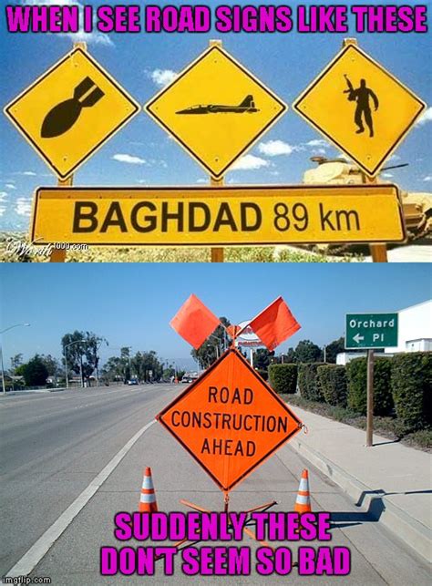 funny road signs Memes & GIFs - Imgflip