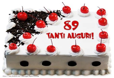 Cartoline Auguri 89 Anni