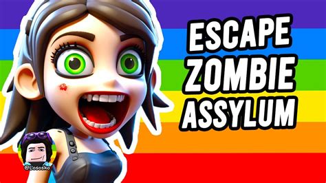 Escape The Zombie Asylum New Roblox Obby Gameplay Walkthrough