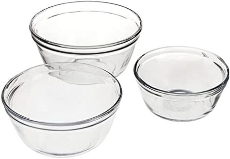 Pyrex Prepware Piece Glass Mixing Bowl Set Amazon Ca Home