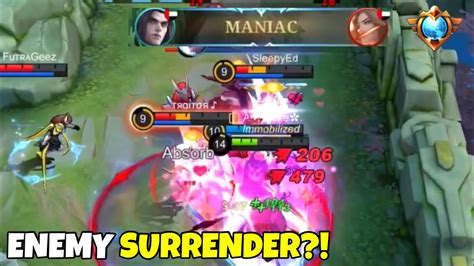 Enemy Surrender After This Maniac Top Global Leomord Avory Mlbb