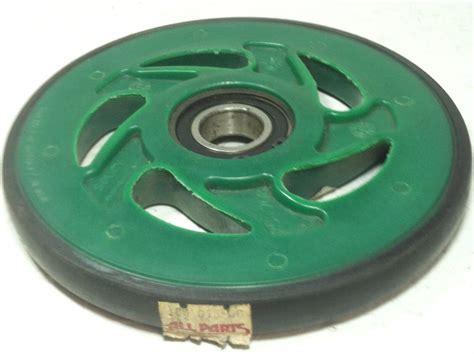 Snowmobile Idler Wheel Kimpex Brand Green 7 5 O D Plastic New Old