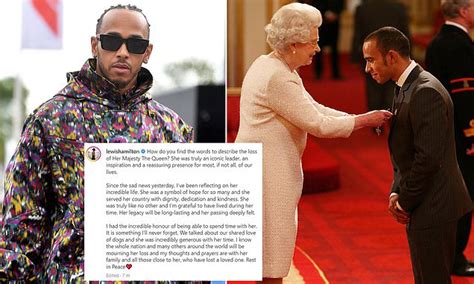 Lewis Hamilton Pens Emotional Tribute To Iconic Leader Queen