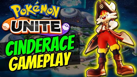 Pokemon Unite Cinderace Gameplay Youtube