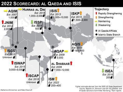 The State Of Al Qaeda And Isis Around The World | Critical Threats