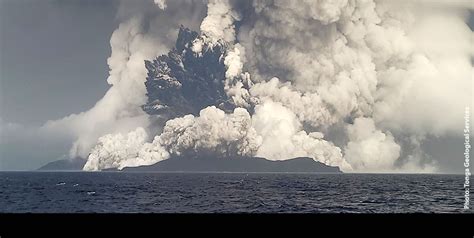 Tongan Geologists Observe Stunning Eruptions At Hunga Matangi Tonga