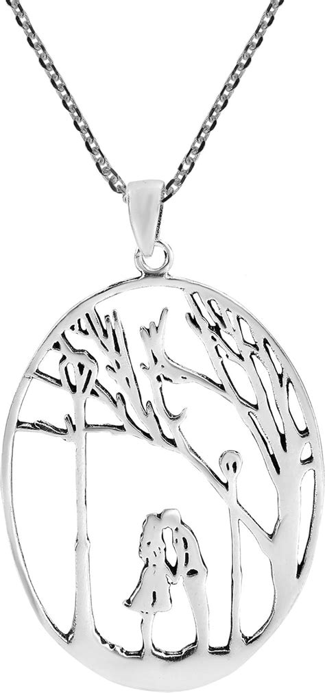 Aeravida True Love Kiss Beneath A Tree 925 Sterling Silver