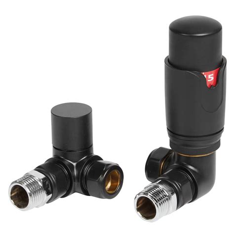 Brenton Thermostatic Radiator Valves Black Tap Warehouse