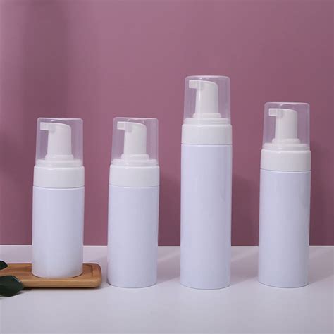 100ml 200ml White Foaming Pump Bottles Soap Foamer Mousse Foaming