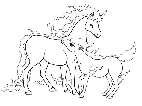 Pokemon Ponyta Coloring Pages Coloring Home