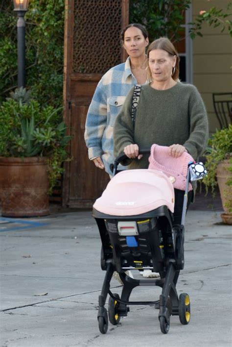 LEONA LEWIS Out with Her Mom and Baby Girl in Studio City 11/09/2022 ...