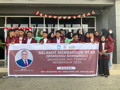 Pelepasan Mahasiswa Kkn Mbkm Skema Membangun Desa Tahun Jurusan