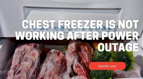 Reasons Why Chest Freezer Is Not Working After Power Outage Let S