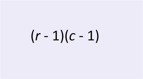 Is Degrees Of Freedom Based On The Column Or Row Hotsell Primealture It