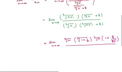 SOLVED Determine The Convergence Divergence Of The Sequence With The