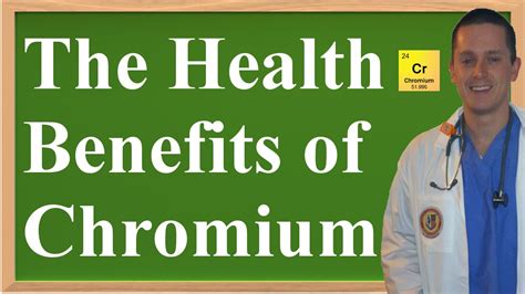 The Health Benefits Of Chromium Healing Saga