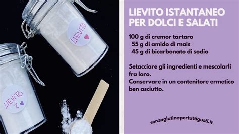 Lievito Istantaneo Fatto In Casa Per Dolci E Salati Senza Glutine