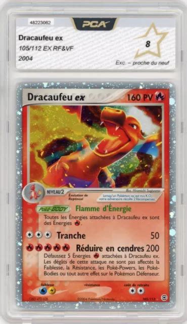 Carte Pok Mon Dracaufeu Ex Pca Ex Rouge Feu Vert