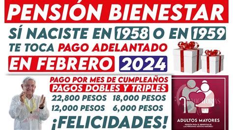 ≫ 🔔🔴¡felicidades Cobras 22800 💥💰 Ya Te Toca Pago De La PensiÓn