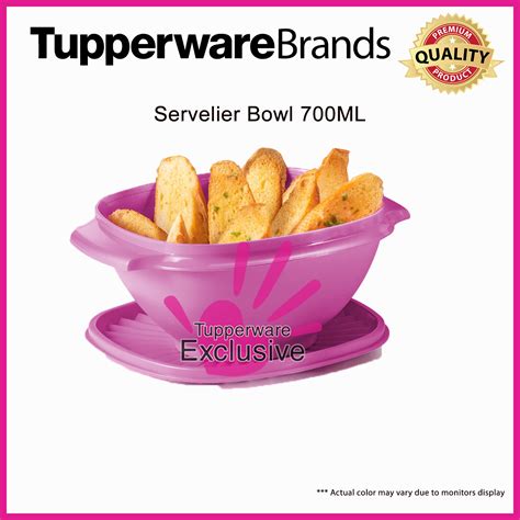 Servelier Bowl 1 5L 700ML Tupperware Salad Bowl Dish Bowl Bekas