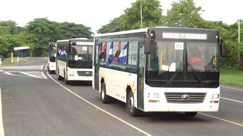 Llegan más buses chinos a Nicaragua YouTube