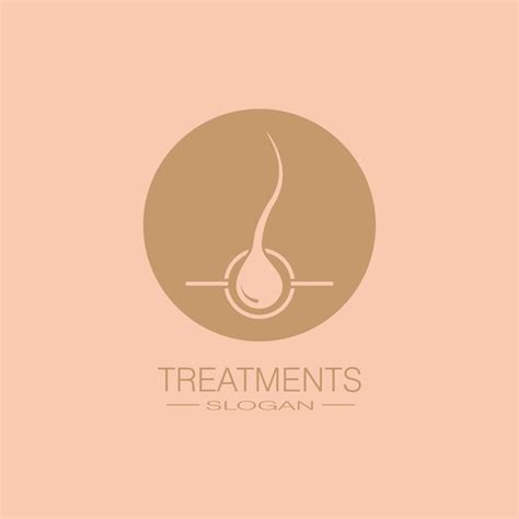 Premium Vector Hair Treatments Icon Illustration