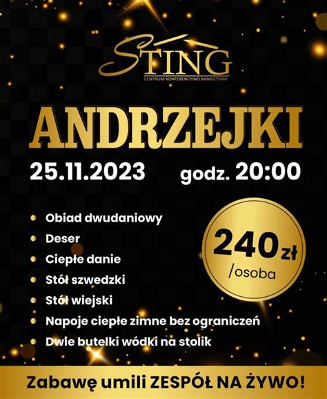 Andrzejki Sala Weselna Mszana Dolna